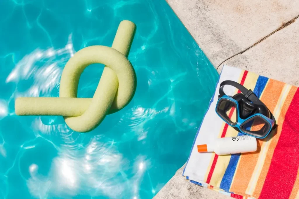 5. Don’t Hog The Pool Equipment