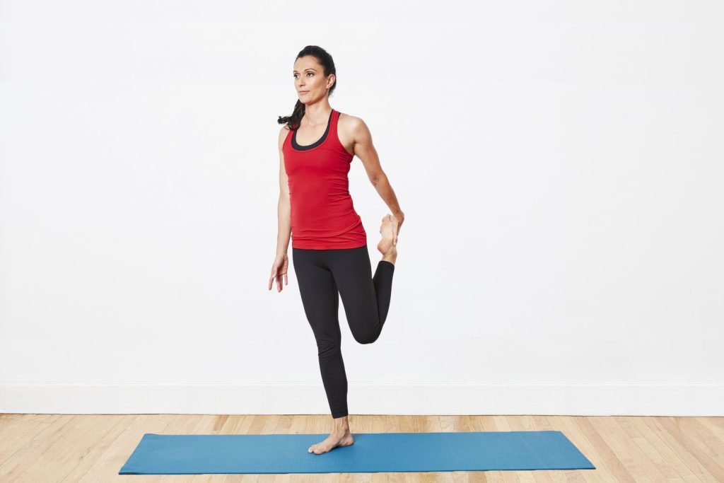 3. Standing Quad Stretch