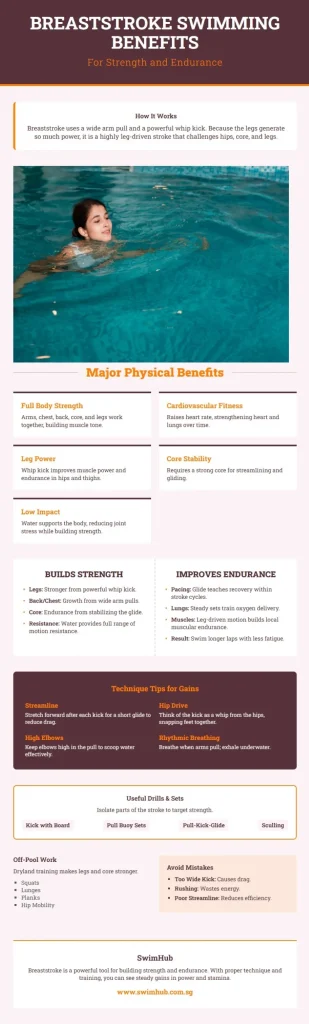 breaststroke swimming benefits